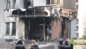 СБУ в Хмельницком сожгли свободовцы дотла
